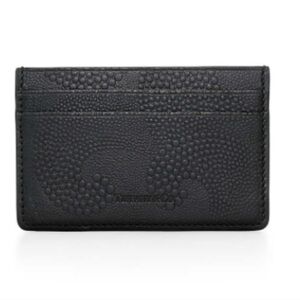 Tiffany & Co. Black Leather Card Holder